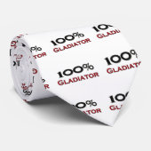 100 Prozent-Gladiator Krawatte (Gerollt)