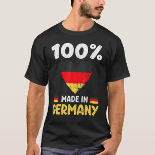 100 Prozent in Deutschland hergestellt deutsche Ju T-Shirt
