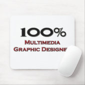 100 Prozent-Multimedia-Grafikdesigner Mousepad (Mit Mouse)