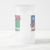 100 Prozent NAMIBIER Mattglas Bierglas (Mittel)