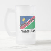 100 Prozent NAMIBIER Mattglas Bierglas (Links)