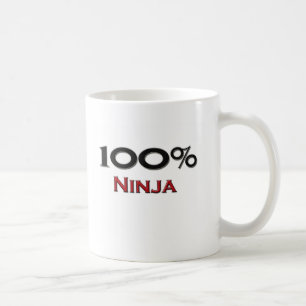 100 Prozent Ninja Kaffeetasse