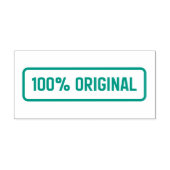 100 Prozent Original - Selbstfärbender Stempel (Design)