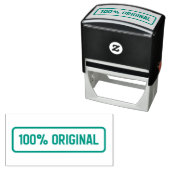 100 Prozent Original - Selbstfärbender Stempel (Beispiel)