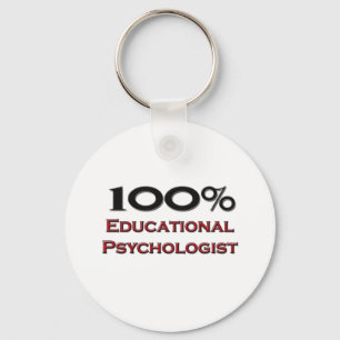 100 Prozent-pädagogischer Psychologe Schlüsselanhänger
