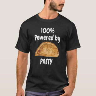 100 Prozent powered by PASTY Cornwall Cornish T-Shirt