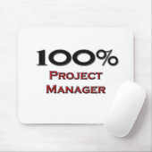 100 Prozent Projektmanager Mousepad (Mit Mouse)