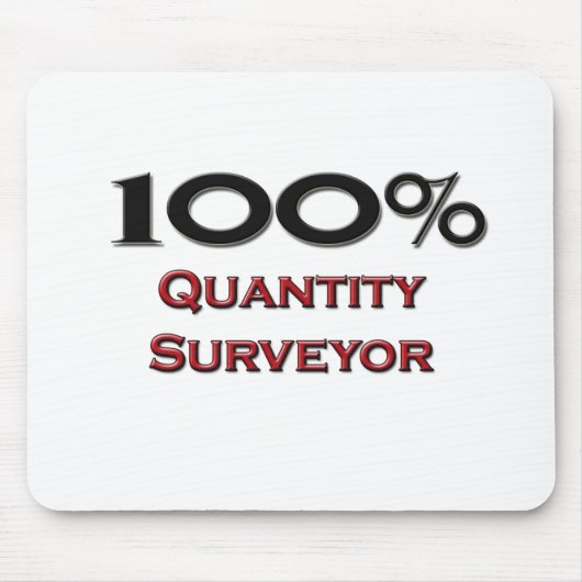 100 Prozent-Quantitäts-Feldmesser Mousepad (Vorne)