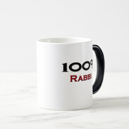 100 Prozent-Rabbiner Verwandlungstasse (VorderseiteRechts)