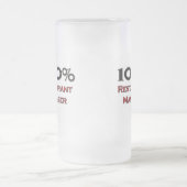 100 Prozent-Restaurant-Manager Mattglas Bierglas (Mittel)