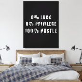 100 Prozent Stress Leinwanddruck (Insitu (Schlafzimmer))