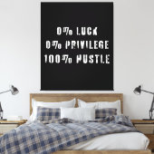 100 Prozent Stress Leinwanddruck (Insitu (Schlafzimmer))