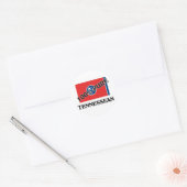 100 Prozent Tennessean Runder Aufkleber (Umschlag)