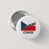 100 Prozent TSCHECHE Button (Vorne & Hinten)