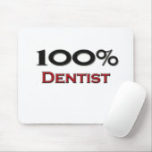 100 Prozent Zahnarzt Mousepad (Mit Mouse)