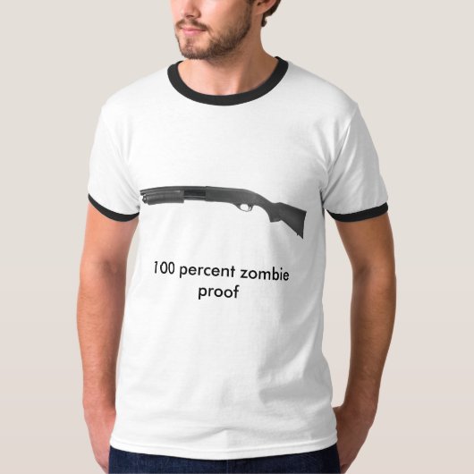 100 Prozent Zombiebeweis T-Shirt (Vorderseite)