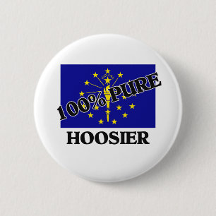 100 ProzentHoosier Button