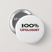 100 ProzentUfologist Button (Vorne & Hinten)