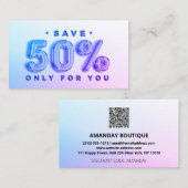100 QR-CODE EINFÜGEN 50%AUSSERGEWÖHNLICHER LOGO-PI VISITENKARTE (Vorne/Hinten)
