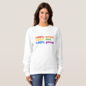 100 % Que Sweatshirt (Vorne ganz)