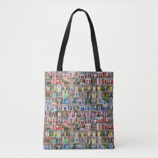 100 Regenbogentüren der Dublin Tote Beutel Tasche