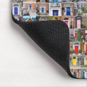 100 Regenbogentüren von Dublin Mousepad (Ecke)