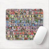 100 Regenbogentüren von Dublin Mousepad (Mit Mouse)