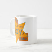 100% reine Freude! Tasse (Vorderseite Links)