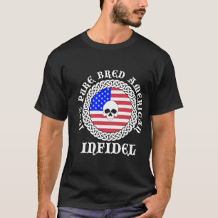 100% reiner gezüchteter amerikanischer Ungläubiger T-Shirt