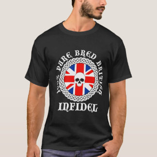 100% reiner gezüchteter britischer Ungläubiger T-Shirt