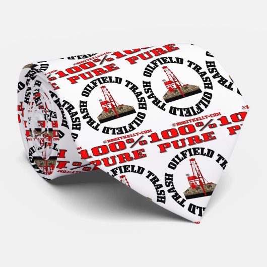 100% reiner Ölfeld-Abfall, Krawatte, Krawatte (Gerollt)