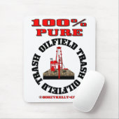 100% reiner Ölfeld-Abfall, Ölplattform Mousepad, Mousepad (Mit Mouse)
