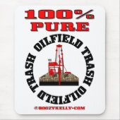 100% reiner Ölfeld-Abfall, Ölplattform Mousepad, Mousepad (Vorne)