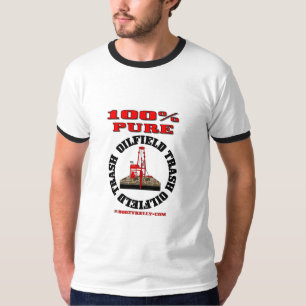 100% reiner Ölfeld-Abfall, Ölplattform-T - Shirt