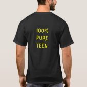 100% reines jugendlich T-Shirt (Rückseite)
