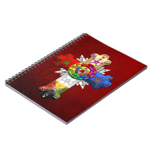 [100] Rosy Cross (Rose Croix) Notizblock