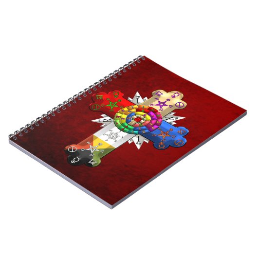 [100] Rosy Cross (Rose Croix) Notizblock (Linke Seite)
