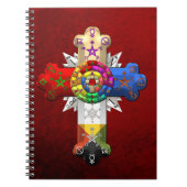 [100] Rosy Cross (Rose Croix) Notizblock (Vorderseite)