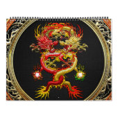 [100] Rote und Gelbe Drachen Kalender (Titelbild)