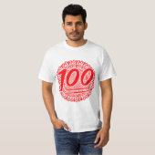 100 rund T-Shirt (Vorne ganz)