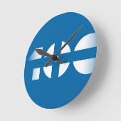 100 RUNDE WANDUHR (Winkel)