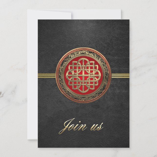 [100] Sacred Celtic Gold Knot Cross (Vorderseite)