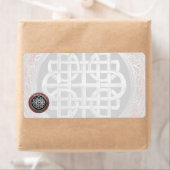 [100] Sacred Celtic Silver Knot Cross (Insitu)