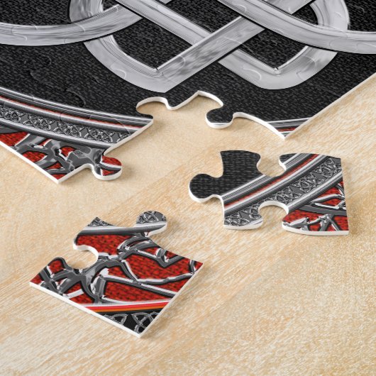 [100] Sacred Celtic Silver Knot Cross Puzzle (Seite)
