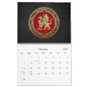 [100] Sacred Gold Griffin Kalender (Feb 2027)