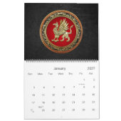 [100] Sacred Gold Griffin Kalender (Jan 2027)