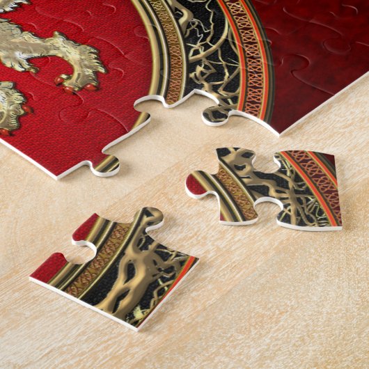 [100] Sacred Gold Griffin Puzzle (Seite)