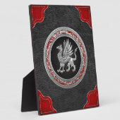 [100] Sacred Silver Griffin Fotoplatte (Seite)