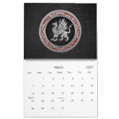 [100] Sacred Silver Griffin Kalender (Mär 2027)