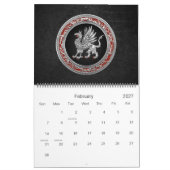 [100] Sacred Silver Griffin Kalender (Feb 2027)